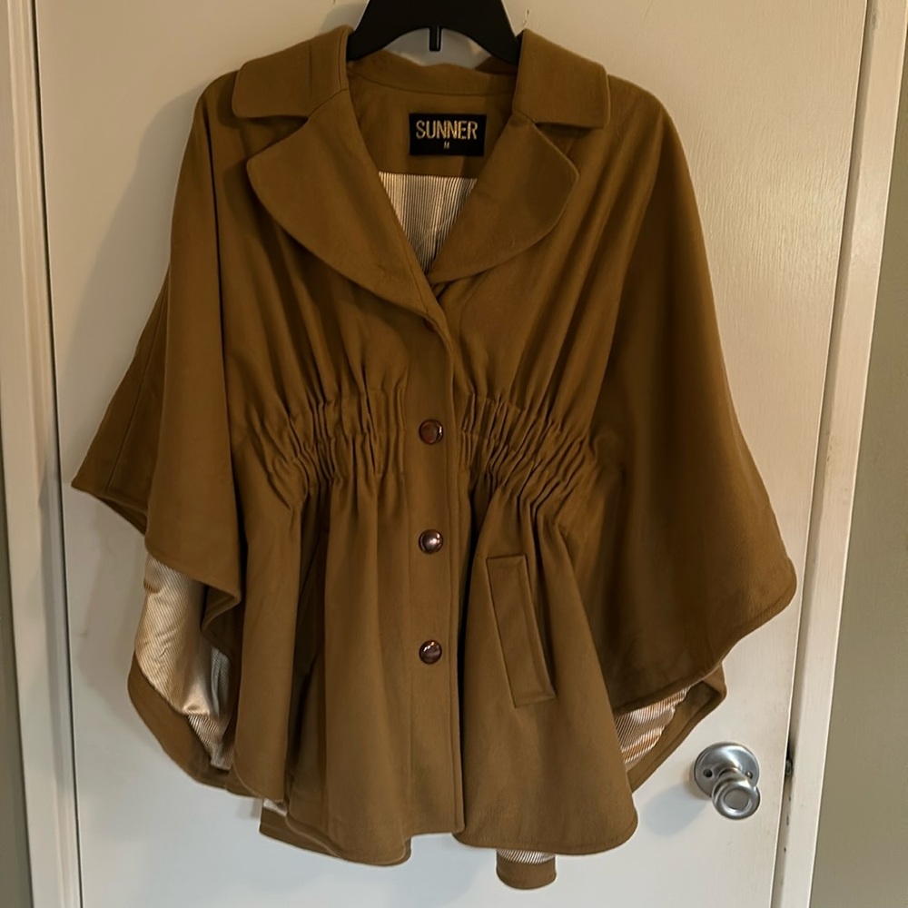 Anthropologie Sunner cape size medium - Picture 2 of 7
